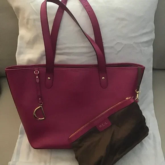 Lauren Ralpb Lauren Sloan Street Shopper Tote - Picture 3 of 13